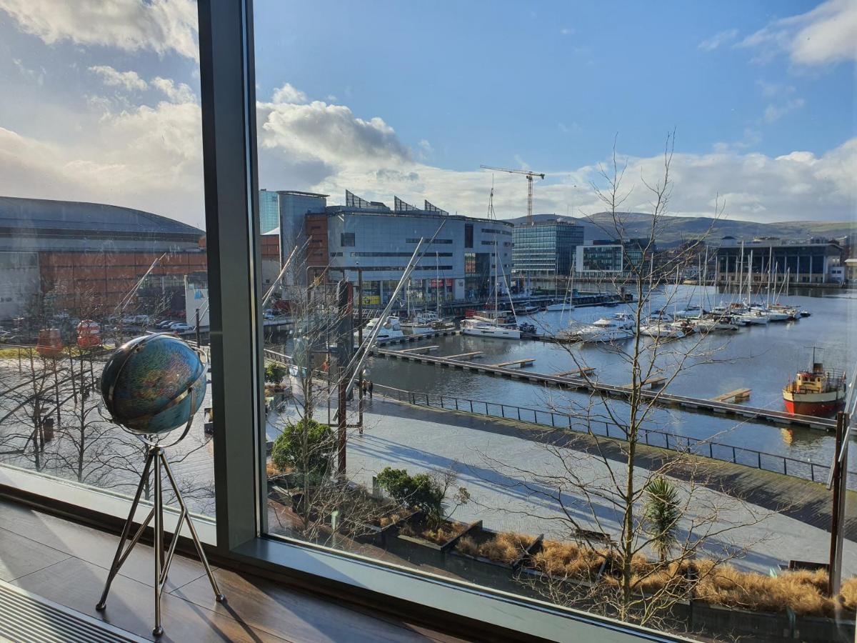 Luxury Apartment Marina Views At Titanic Quarter เบลฟาสต์ ภายนอก รูปภาพ